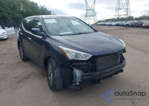 2014 Hyundai Santa Fe Sport 2.4L from USA, damaged, VIN 5XYZTDLB6EG152756